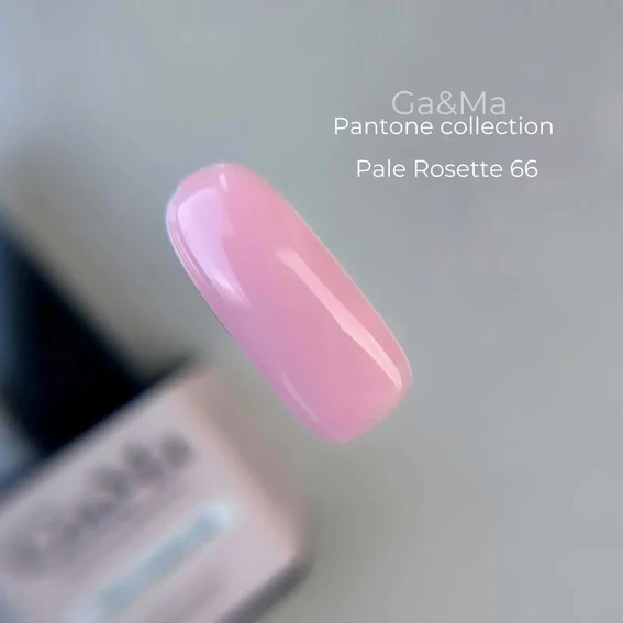 Гель-лак GA&MA Pantone collection №066 Pale Rosette нежно-розовый 10 мл (7700318) - Фото №2