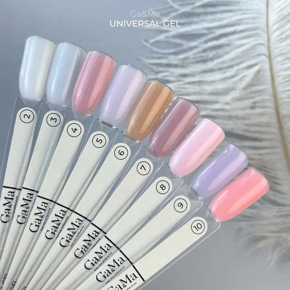 Гель для наращивания GA&MA Universal №004 нюдово-розовый 15 мл (7700233) - Фото №2