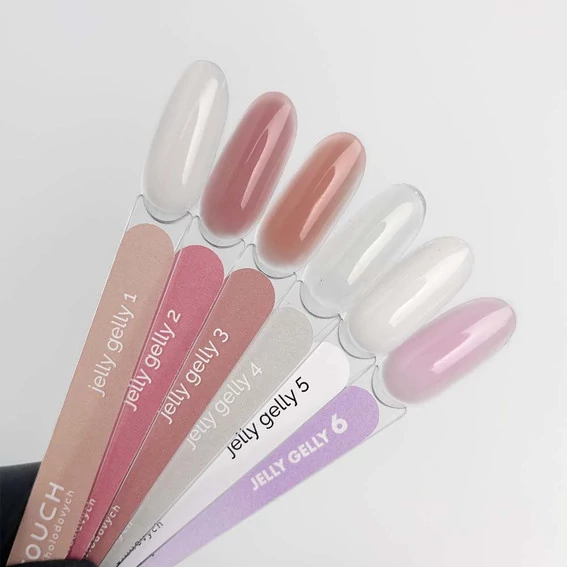 Гель-желе для наращивания Touch Jelly Gelly №01 светло-бежевый 15 мл (2930000033600) - Фото №4