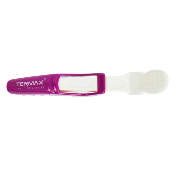 Затискачі для волосся TERMAX пластик біло - фіолетовий 10 шт - Фото №3