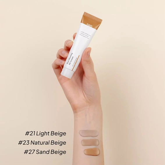 ВВ крем PURITO с экстрактом центеллы Cica Clearing BB Cream 21 Light Beige 30 мл (8809563100705) - Фото №3