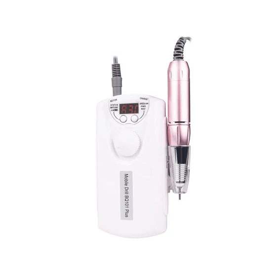 Фрезер для маникюра Mobile Drill BQ-101 на аккумуляторе WHITE - Фото №2