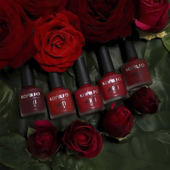 Лак для ногтей Komilfo ArtiLux Lady in Red 002 8 мл (243002) - Фото №3