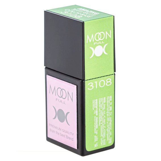 База для ногтей MOON FULL Amazing Tutti Frutti №3108 зеленый 12 мл (5905123023507) - Фото №2