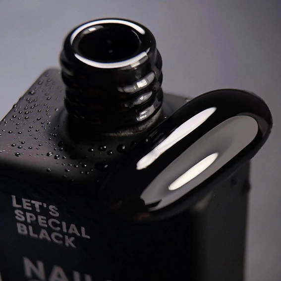 Гель-лак NAILS OF THE DAY Let's special Black черный 10 мл (u0000016920) - Фото №3