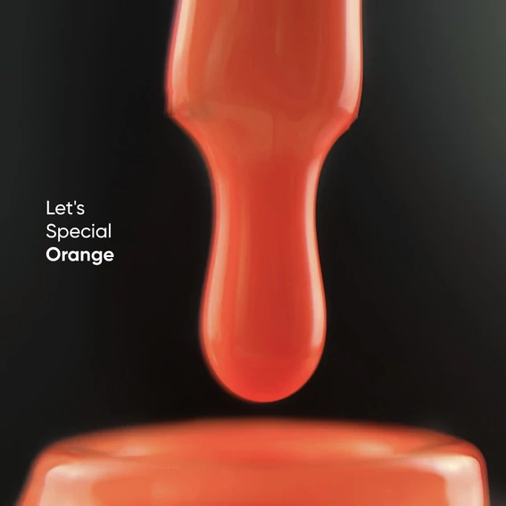 Гель-лак NAILS OF THE DAY Let's special Orange особый оранжевый/морковный  10 мл (u0000017702) - Фото №2