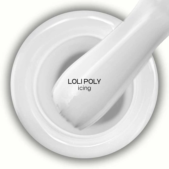 База ADORE LOLI POLY BASE №09 icing белый 15 мл (2101000446251) - Фото №2