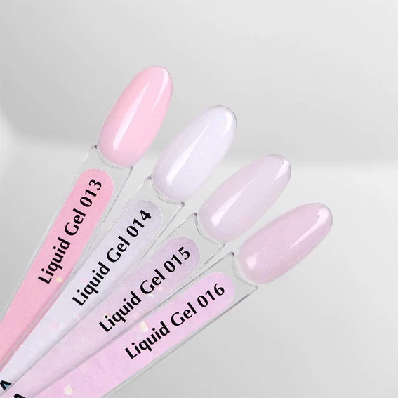 Гель KIRA Liquid Gel №014 молочный с блестками 15 мл (867014) - Фото №2