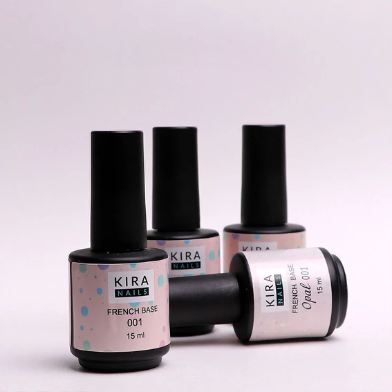 База KIRA Nails French 001 нежно-розовый 15 мл (456324) - Фото №4