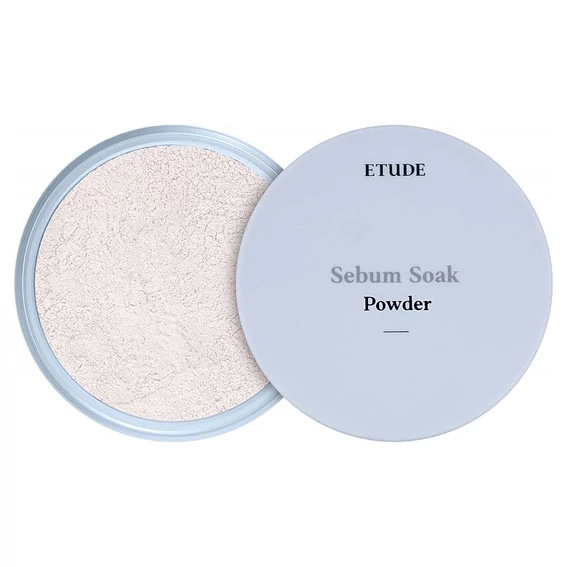 Пудра Etude Sebum для лица минеральная матирующая рассыпчатая Soak Powder 5г - Фото №2