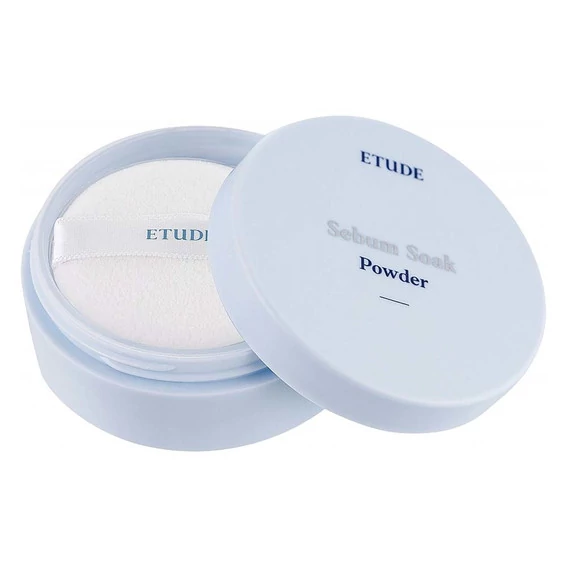Пудра Etude Sebum для лица минеральная матирующая рассыпчатая Soak Powder 5г - Фото №3