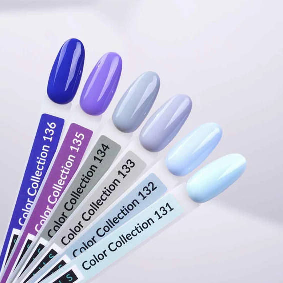 Гель-лак Kira Nails №133 серо-голубой 6 мл (979133) - Фото №3