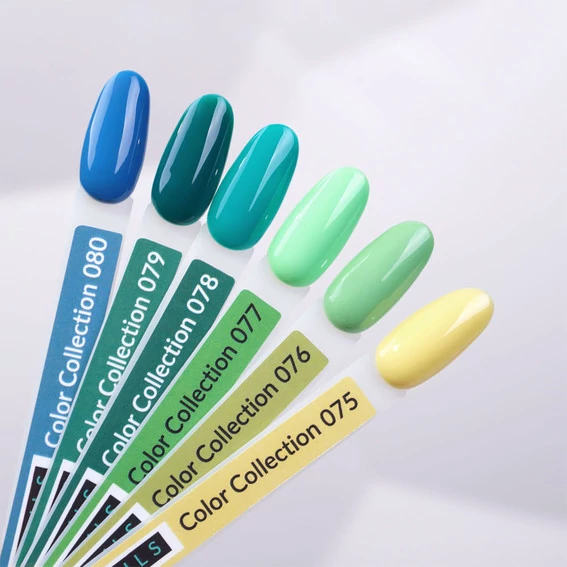 Гель-лак Kira Nails №079 насыщенный зеленый 6 мл (979079) - Фото №3