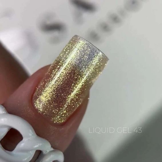 SALE Гель для наращивания SAGA Liquid gel №43 15 мл (2000995395745) - Фото №2