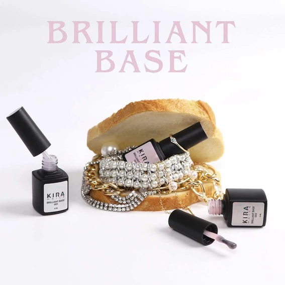База KIRA Nails Brilliant 003 6 мл (293003) - Фото №3
