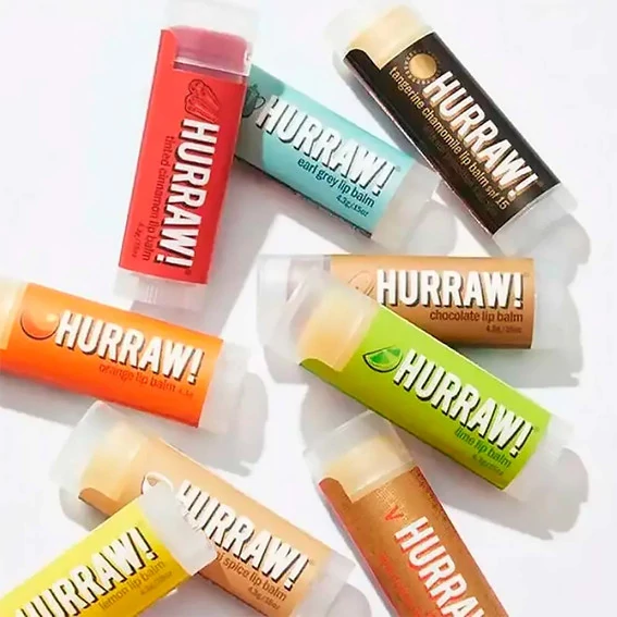 Бальзам для губ HURRAW! Orange Lip Balm 4,8 г (851228005151) - Фото №2