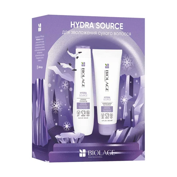 Набор BIOLAGE Hydrasource для увлажнения волос (5905076214403) - Фото №2