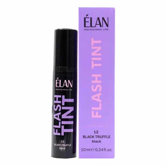 Система прямого окрашивания ELAN для бровей Flash Tint 12 Black Truffle - Фото №2