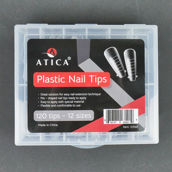 Верхние формы ATICA Plastic Forms (зауженные) 120 шт (03541) - Фото №3