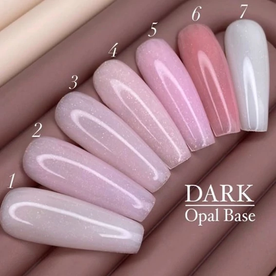 База Dark PRO Base Opal 7 молочная 15 мл (DOB715b) - Фото №3