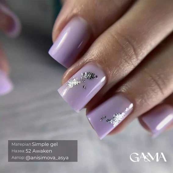 Гель для наращивания GA&MA Simple gel №052 Awaken 15 мл (7703192) - Фото №2