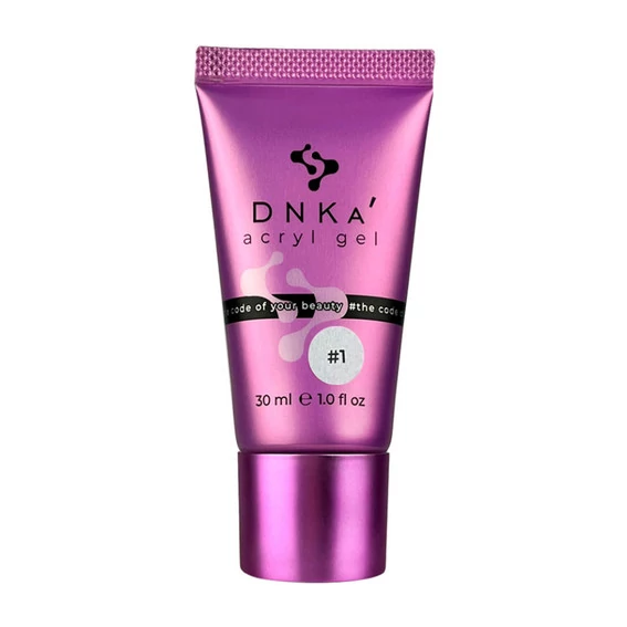 Акрил-гель DNKa Acryl Gel №0001 Glass прозрачный 30 мл (AGD0001) - Фото №2