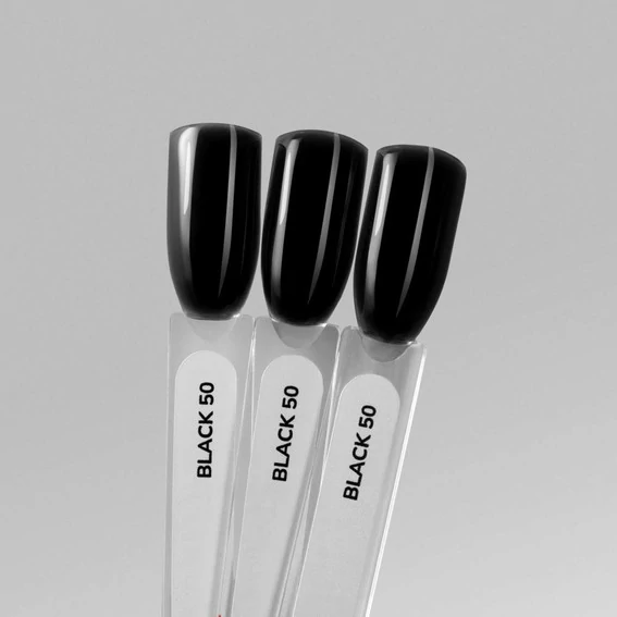 База для ногтей GA&MA Colored №050 Black (формула одного слоя) 15 мл (7703184) - Фото №3