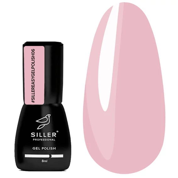 Гель-лак Siller EASY №006 One-ster gel polish однофазный пыльная роза 8 мл (НФ-00020716) - Фото №3