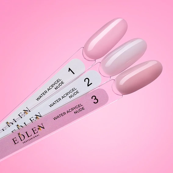Акрил-гель Edlen Water Acrygel Nude №03 нюдовый 9 мл (4000400038) - Фото №3