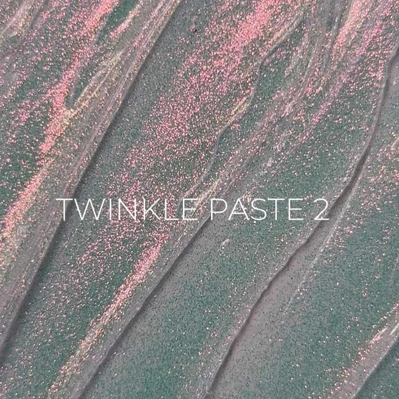 Edlen Twinkle paste для дизайна ногтей №2 розово-золотая 5 мл (4000360210) - Фото №2