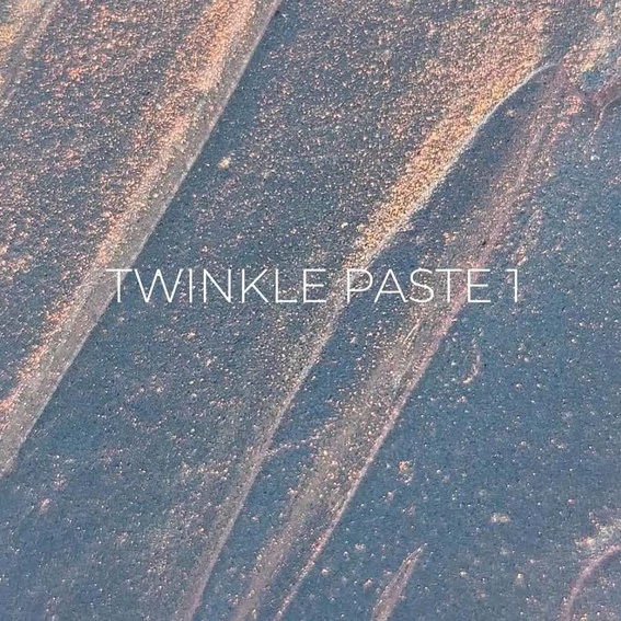 Edlen Twinkle paste для дизайна ногтей №1 оранжево-золотая 5 мл (4000360209) - Фото №2
