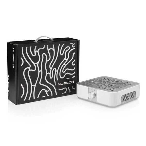 Вытяжка MUSSON X2 SILVER на 72 вт. для маникюра и педикюра - Фото №5