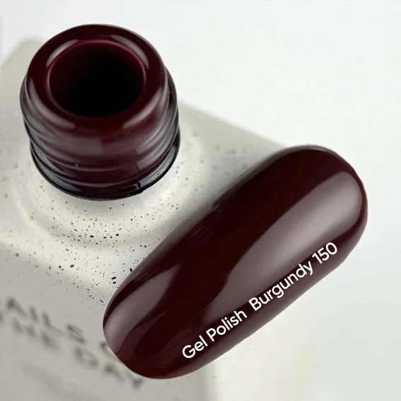 Гель-лак NAILS OF THE DAY №150 Burgundy 10 мл (НФ-00024428) - Фото №3