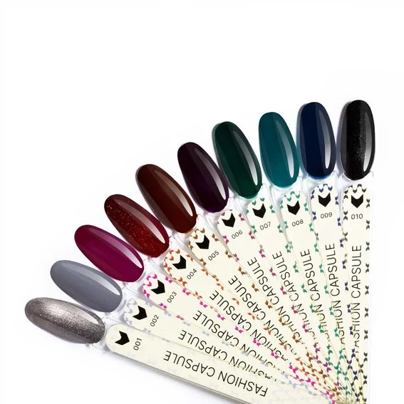 Гель-лак F.O.X KERATIN gel-polish Fashion Capsule №002 сірий 7 мл (FGFC-002) - Фото №3