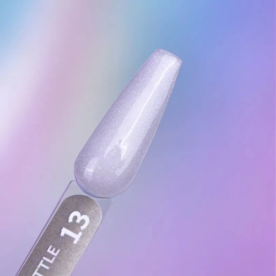 Жидкий гель You Are Cute Bottle Gel №13 молочно-белый с шиммером 5 мл (994-4008-0963) - Фото №2