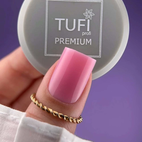 Гель для наращивания TUFI profi Builder Gel UV/LED 14 Blush 15ml (0324502) - Фото №4