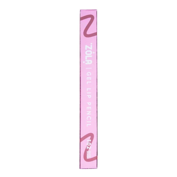 ZOLA Карандаш гелевый для губ 102 Nude Blush нюдово-розовый (06128) - Фото №5