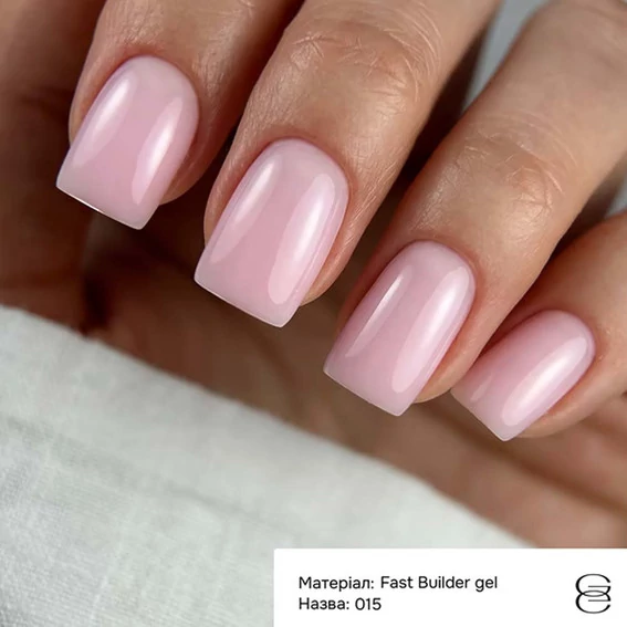 Гель для нарощення GEMELY Fast Builder  Gel №15 яскравий рожевий 30 мл ( 7704094) - Фото №2