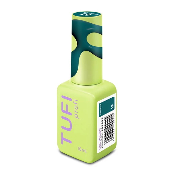 Гель-лак TUFI profi PANTONE 19 Alexandrite бірюзово зелений 10 мл (0331531) - Фото №5