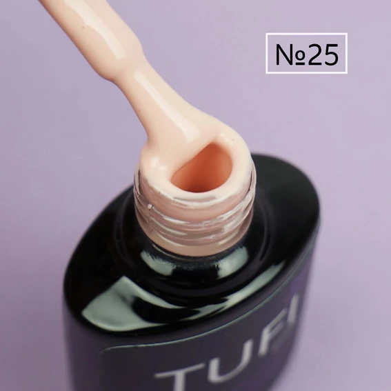 Гель-лак TUFI Profi Premium №25 - молочный бежевый, 8 мл - Фото №4