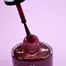 Лак для ногтей DB Cosmetic Prof Line бордовый металлик 10 мл (00113) - Фото №2