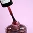Лак для ногтей DB Cosmetic Prof Line бордовый с шиммером 10 мл (00195) - Фото №2