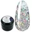 SALE Гель Saga professional GALAXY glitter №05 прозрачный с голографическими частицами 8 мл (2000994383590) - Фото №1
