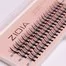 Ресницы ZIDIA Cluster lashes 16D KIM C 0,10 3 ленты размер 12 mm (110077) - Фото №2