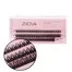 Ресницы ZIDIA Cluster lashes fish tail 24D C 0,10 MIX 3 ленты размер 8, 10, 12 mm (110054) - Фото №1