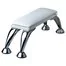 Подлокотник ECOSTAND Mini белый на металлических ножках 480х160х160мм - Фото №1
