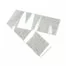 Фольга для дизайну нігтів білі мережива - Фото №1