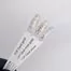 Топ для ногтей Touch Opal Silver без липкого слоя прозрачный с серебристой поталью 13 мл (2930000031293) - Фото №3