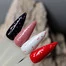 Топ Komilfo Star Nails Rose No Wipe без липкого слоя прозрачный с розовыми звездами 8 мл (508004) - Фото №3