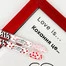 Топ VALERI Love is... Red без липкого слоя прозрачный с красными сердечками 12 мл (VTL-Red12) - Фото №3